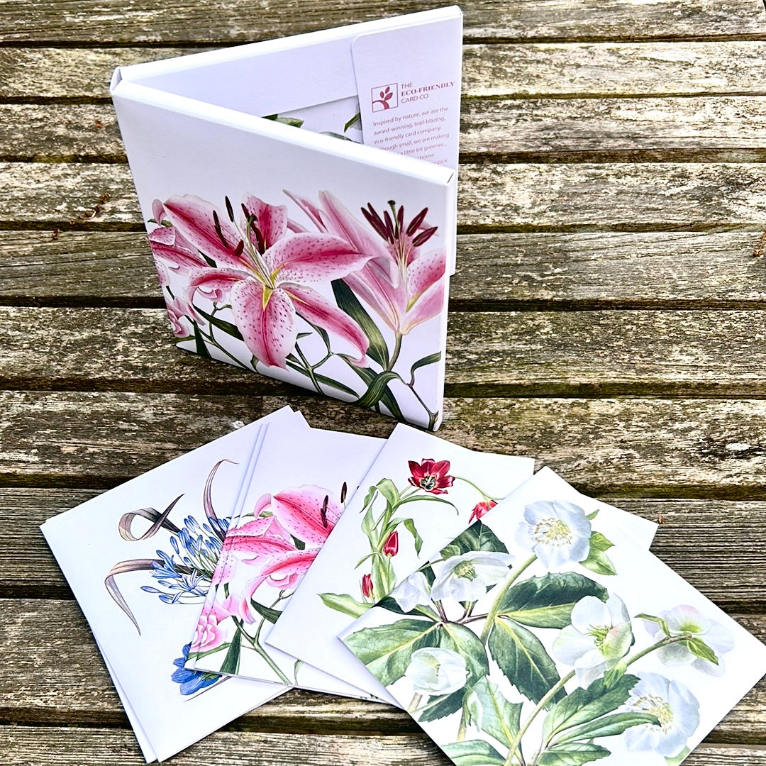 Floral Card Wallet - 8 cards