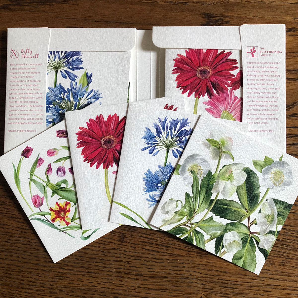 Floral Card Pack - 8 cards