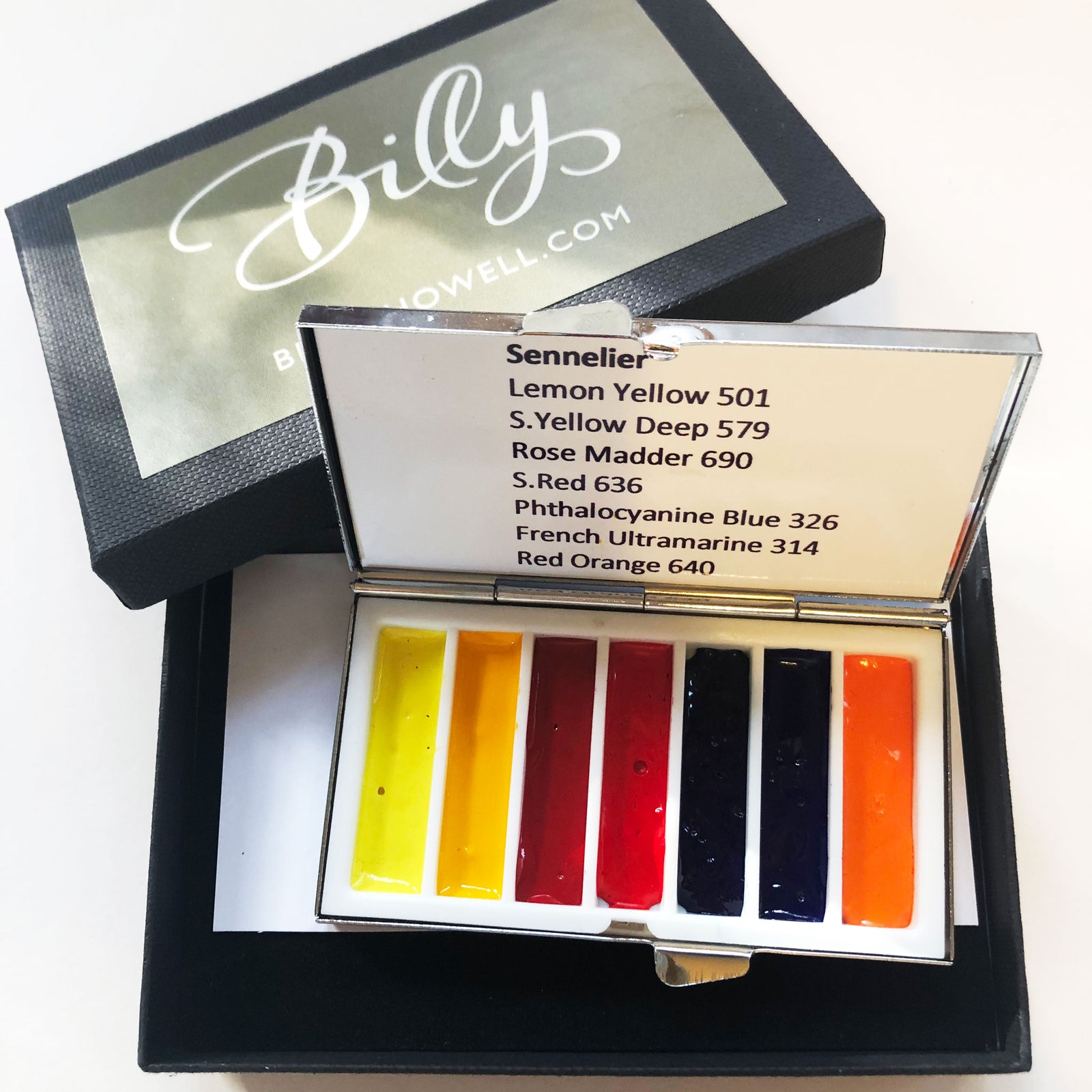 Billy Showell Botanical Watercolor Paint Complete Set - 18 Colors -  WaterColourHoarder